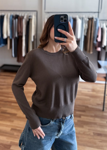 Maglia Girocollo Spalline Rosa - SUSY MIX (Copia) - MARYGIÒ
