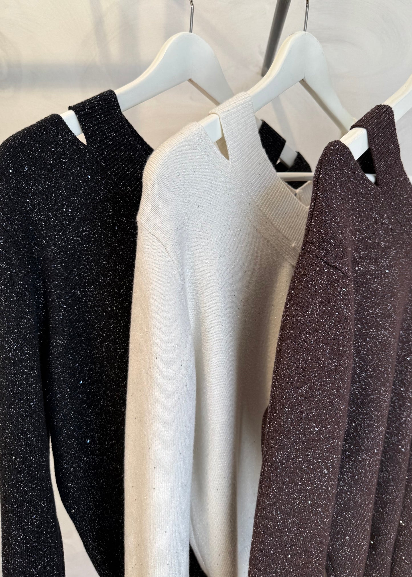 Maglia Cut Out Lurex | più colori - SUSY MIX