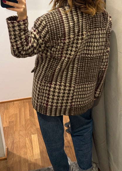 Giacca Over Pied De Poule -SUSY MIX