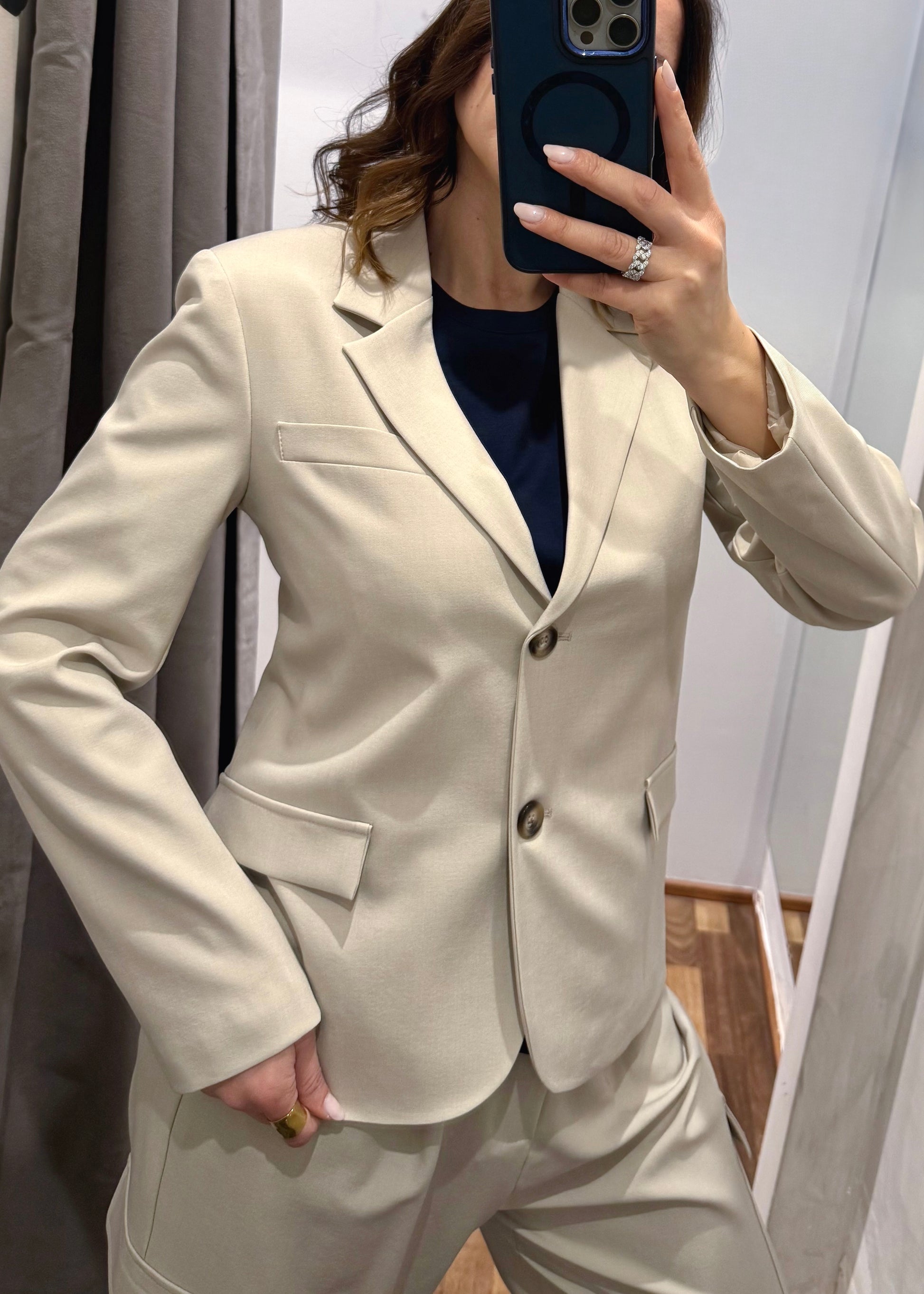 Giacca Monopetto Beige - SUSY MIX - MARYGIÒ