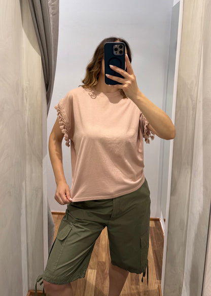 T-shirt Nappine Rosa Cipria - SUSY MIX