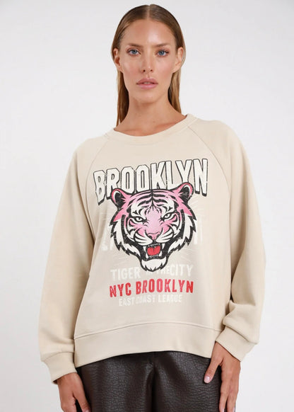 Felpa BROOKLYN TIGER | più colori - Susy Mix