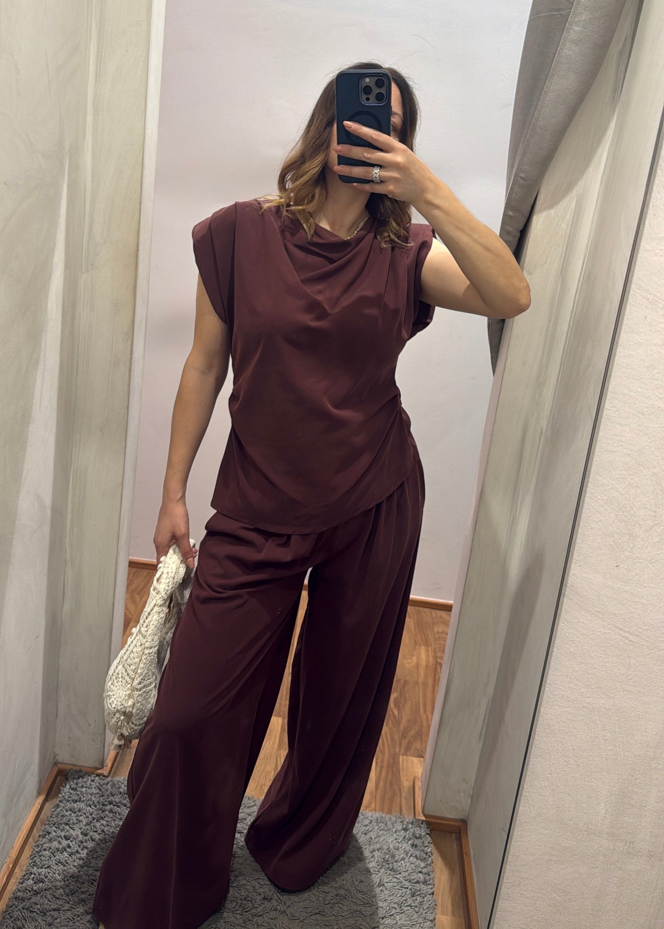 Coordinato Blusa e Pantalone Fico - SUSY MIX