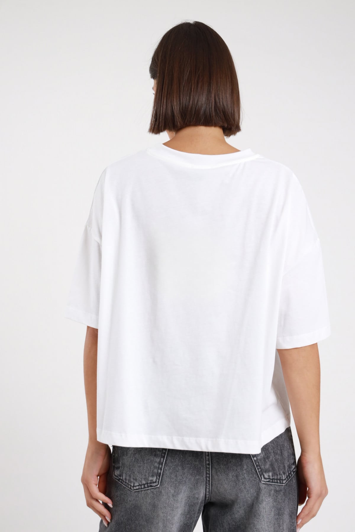 T-shirt over con stampa - Susy Mix