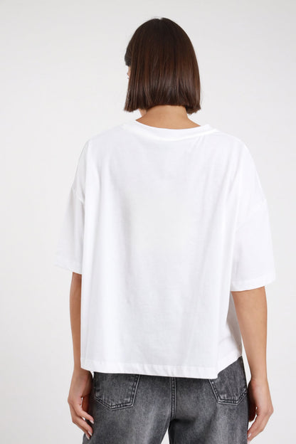 T-shirt over con stampa - Susy Mix