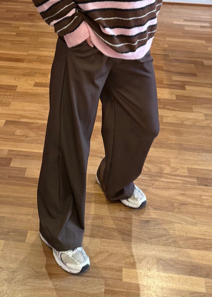 Pantalone Pinces e Cintura Marrone