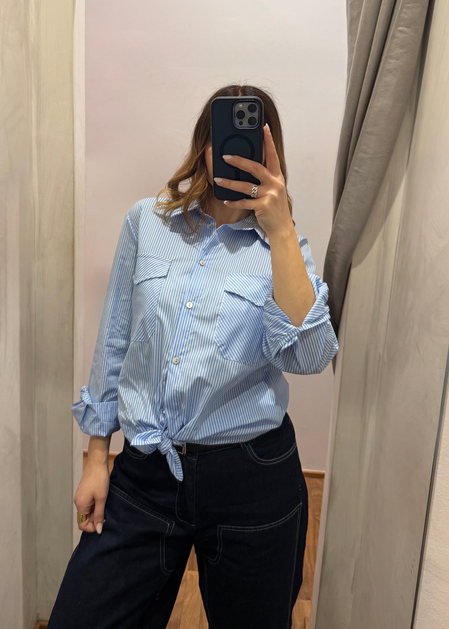 Camicia a Righe con Nodo - SUSY MIX