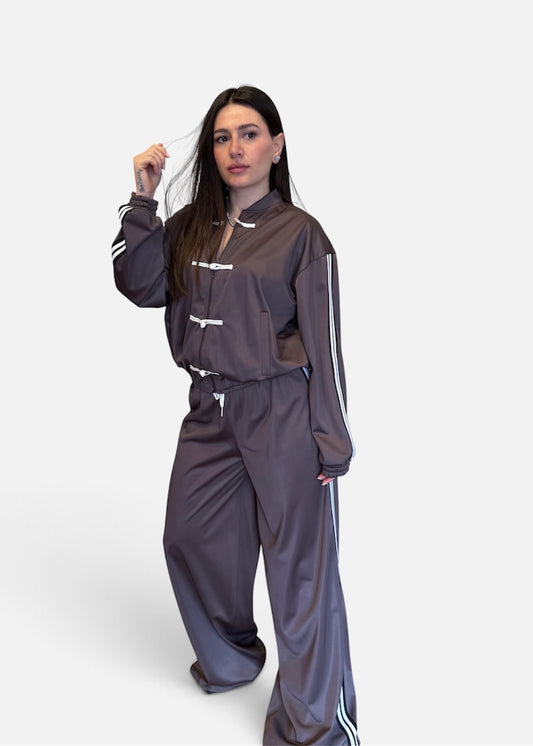 Pantalone tuta con bande laterali | più colori - Susy Mix