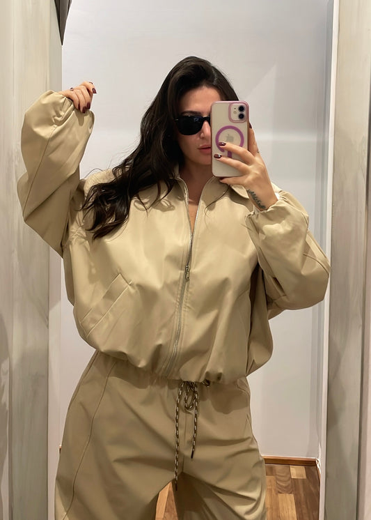 Bomber Beige - Lumina - MARYGIÒ