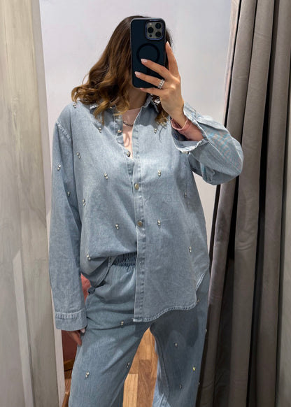 Completo Jeans Strass - SUSY MIX