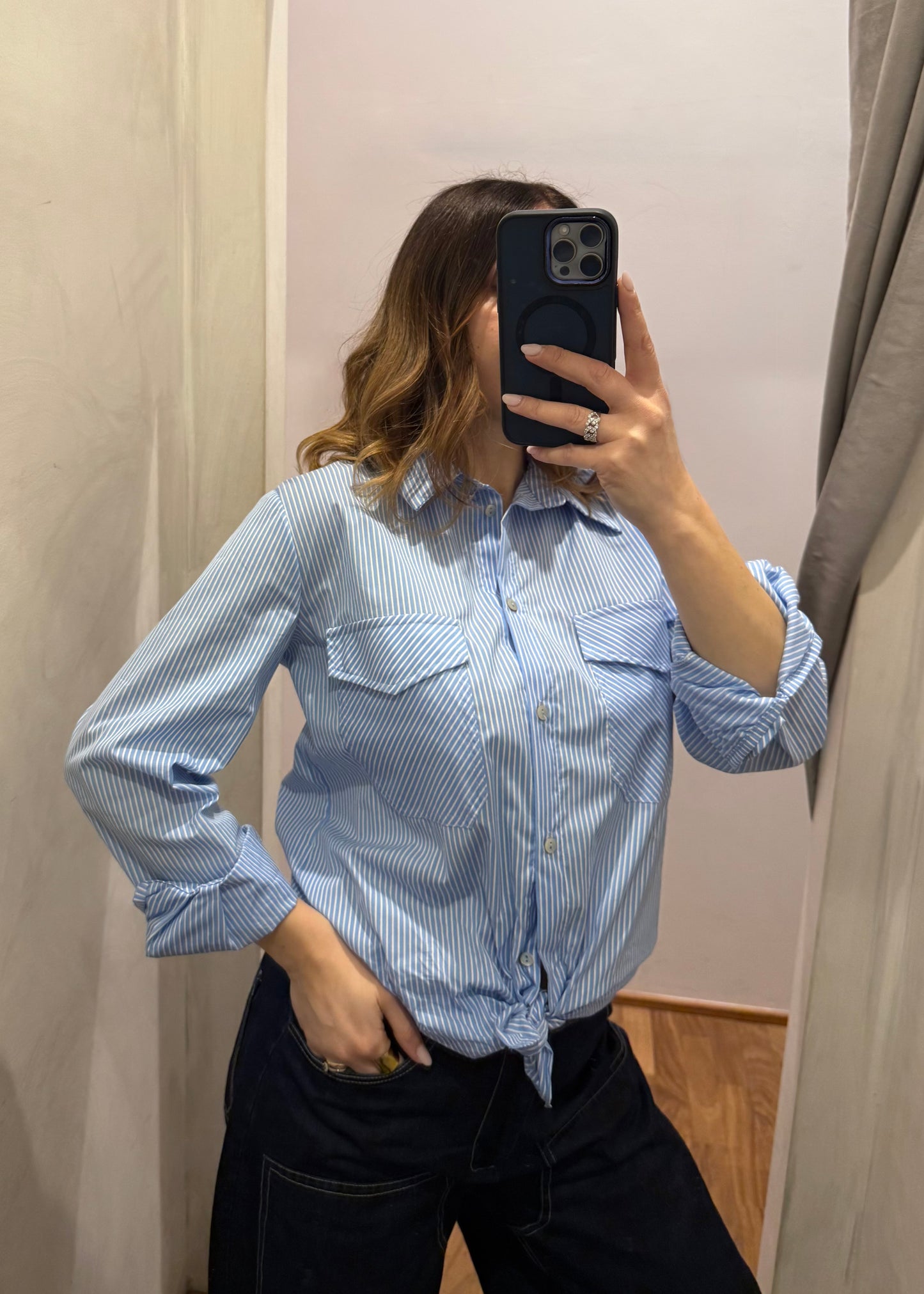 Camicia a Righe con Nodo - SUSY MIX