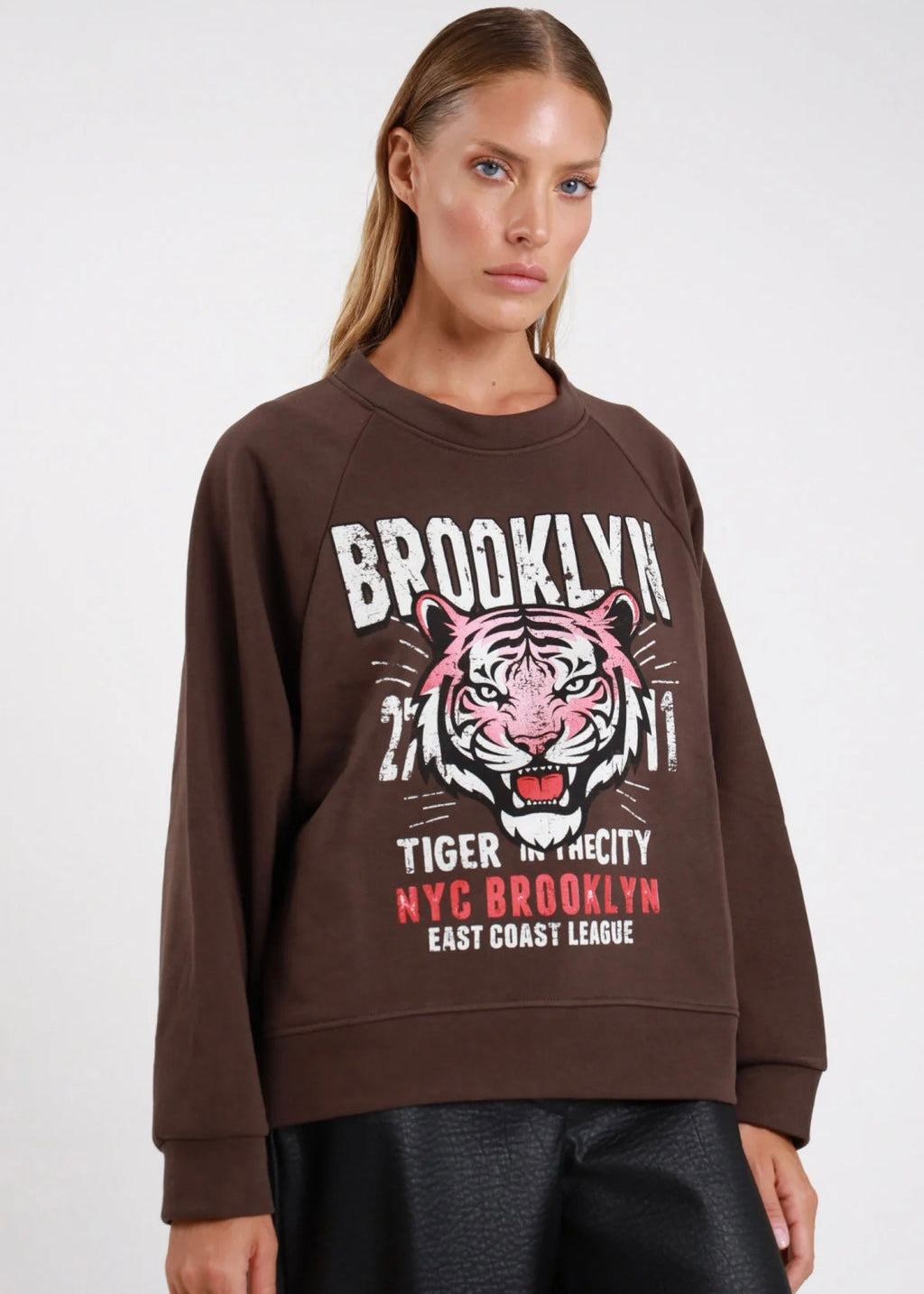 Felpa BROOKLYN TIGER | più colori - Susy Mix