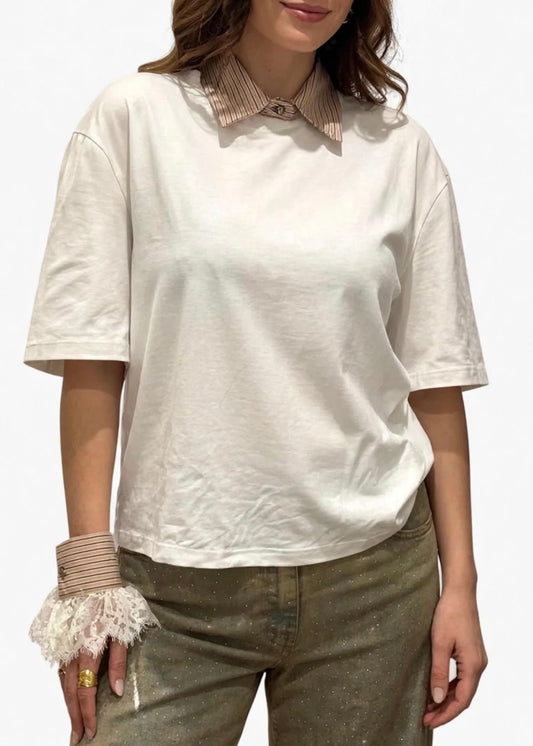 T-shirt Colletto+Polsini - SUSY MIX