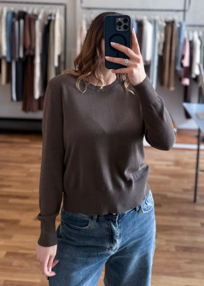 Maglia Girocollo Spalline Rosa - SUSY MIX (Copia) - MARYGIÒ