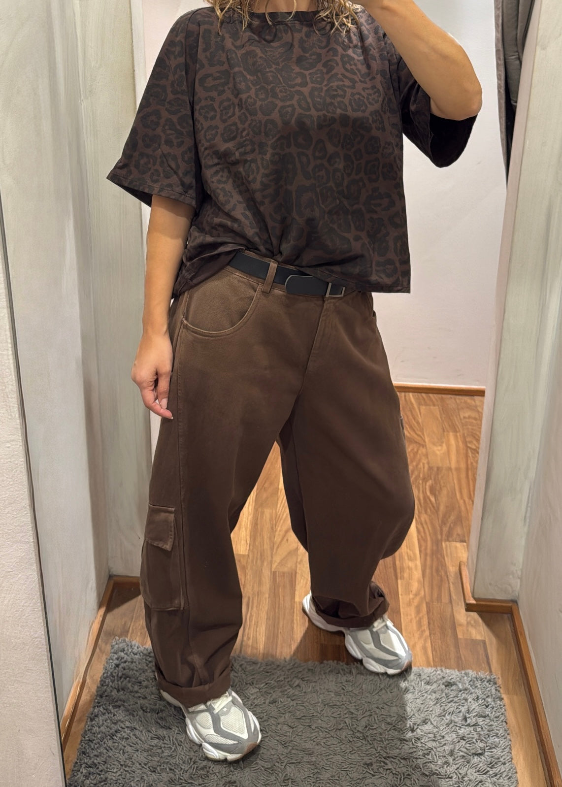Pantalone tasconato egg-fit - Susy Mix