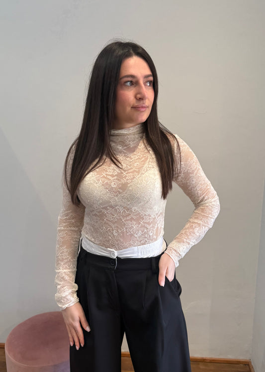 Maglia Pizzo Bianco - MARYGIÒ