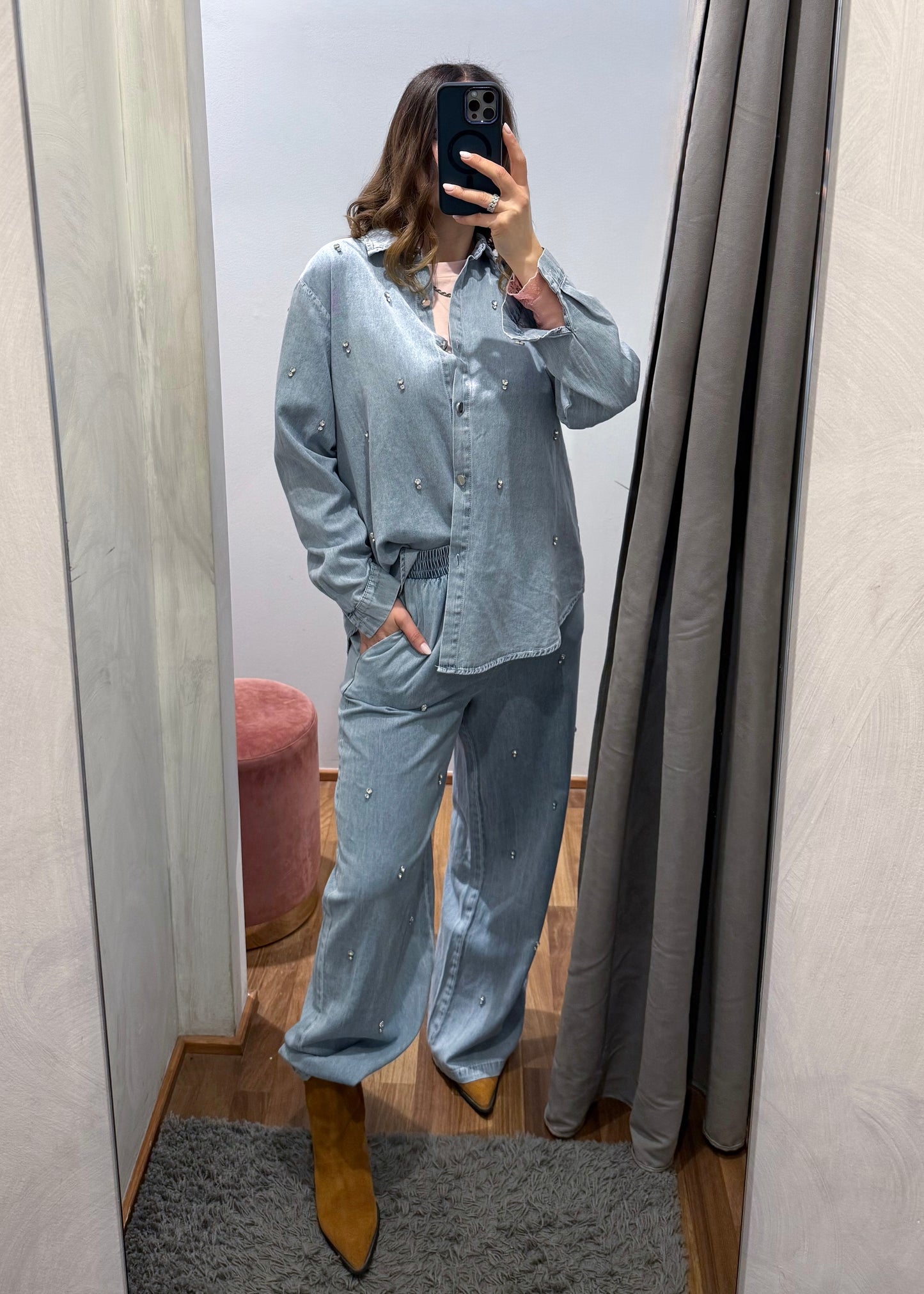 Completo Jeans Strass - SUSY MIX