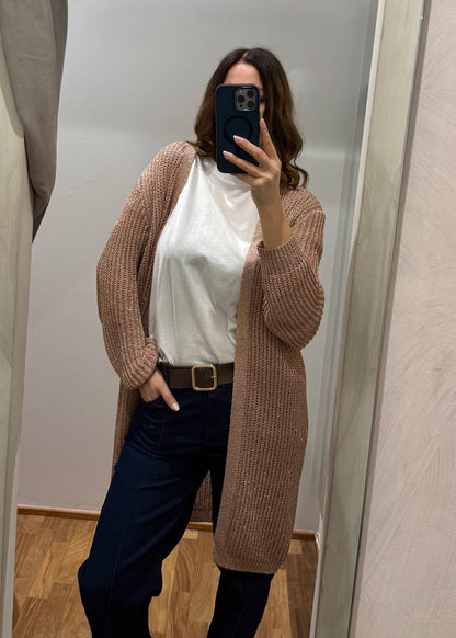 Cardigan Lurex Rosa - SUSY MIX - MARYGIÒ