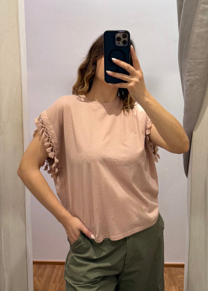 T-shirt Nappine Rosa Cipria - SUSY MIX