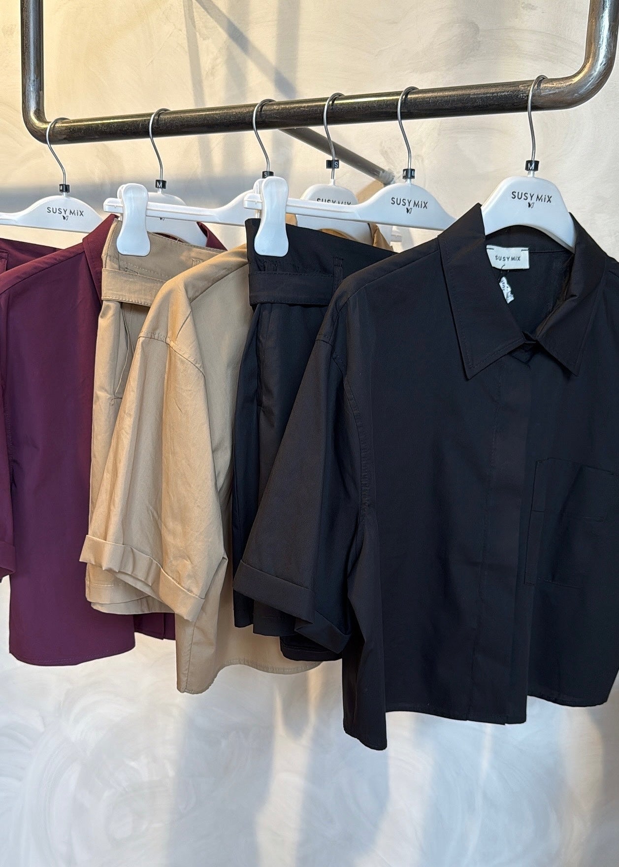 COORDINATO CAMICIA E SHORT (più colori) - SUSY MIX - MARYGIÒ