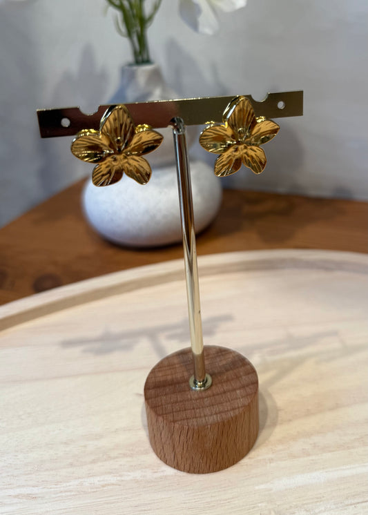 ORECCHINI FIORE ORO - MARYGIÒ