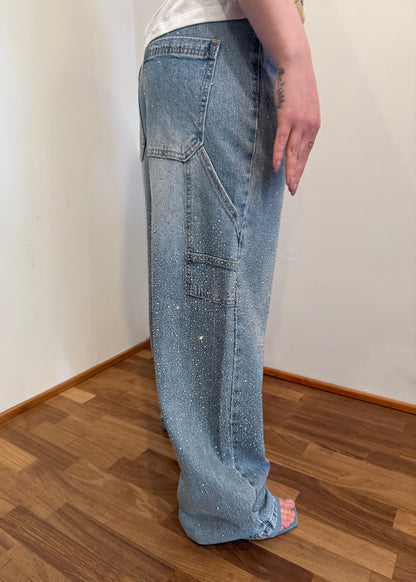 JEANS WORK STRASS (più colori) - SUSY MIX - MARYGIÒ