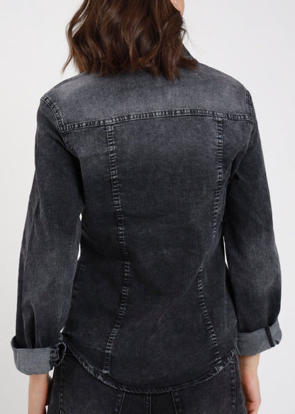 Camicia jeans Nero - Susy Mix