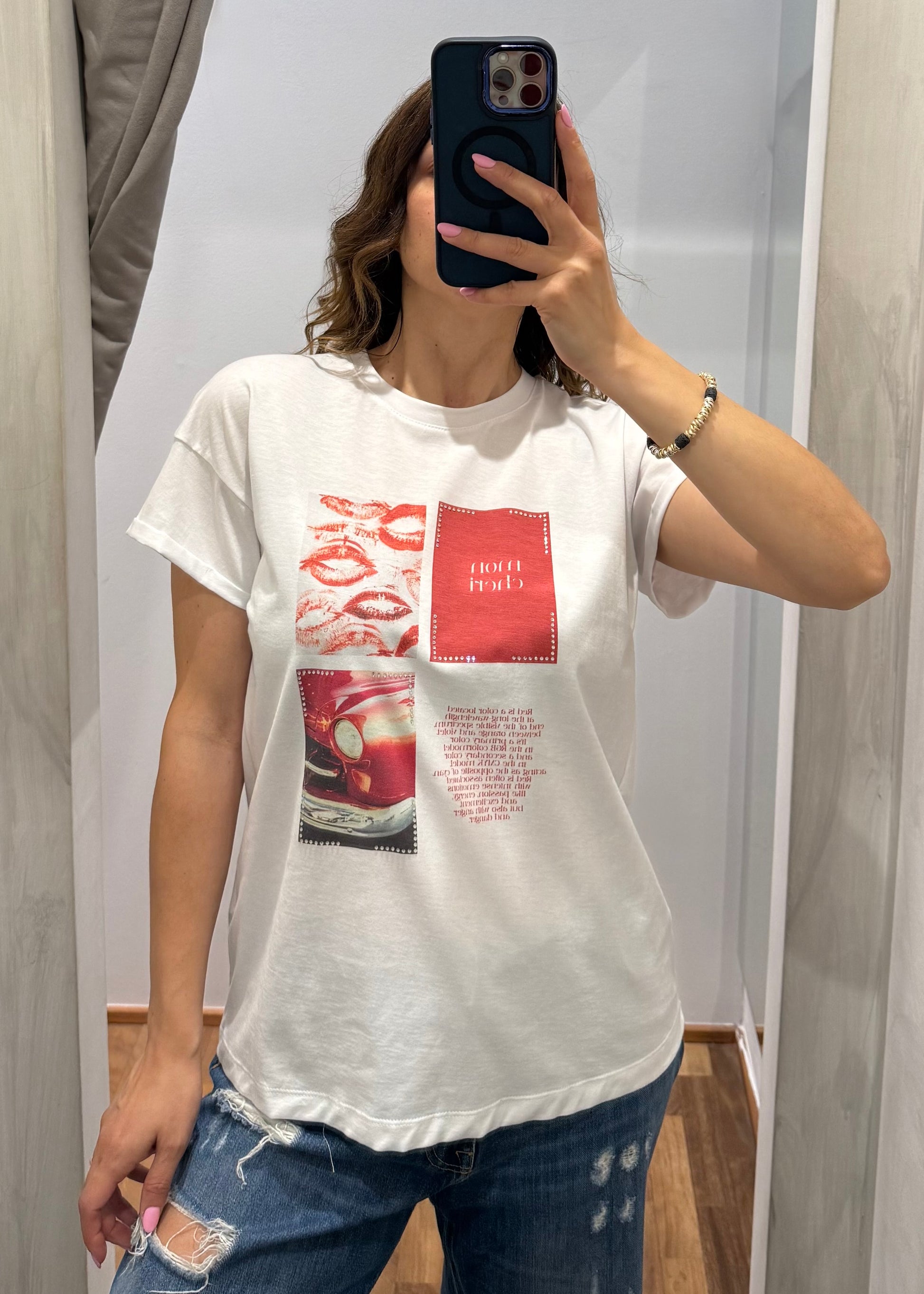T-SHIRT “MON CHERI” - TENSIONE IN - MARYGIÒ