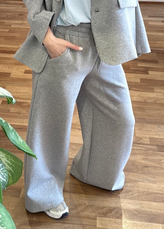 PANTALONE IN FELPA PALAZZO GRIGIO - TENSIONE IN - MARYGIÒ