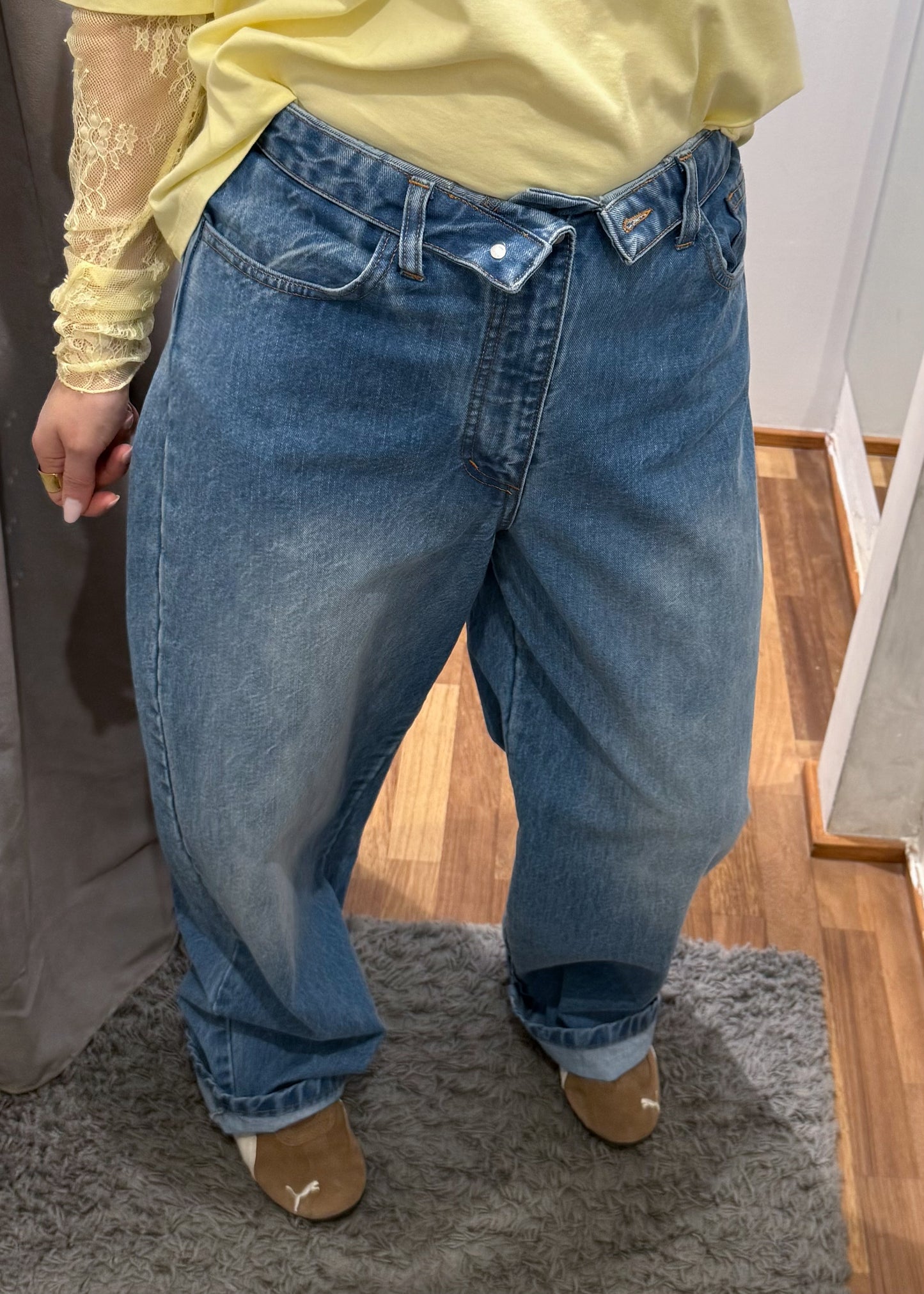Jeans Baggy con Risvolto - SUSY MIX - MARYGIÒ