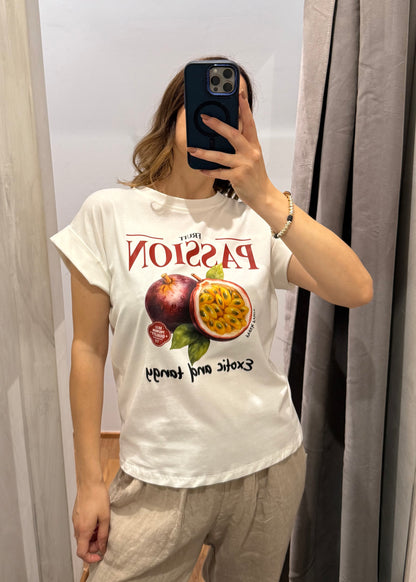 T-SHIRT “PASSION FRUIT” - SUSY MIX - MARYGIÒ
