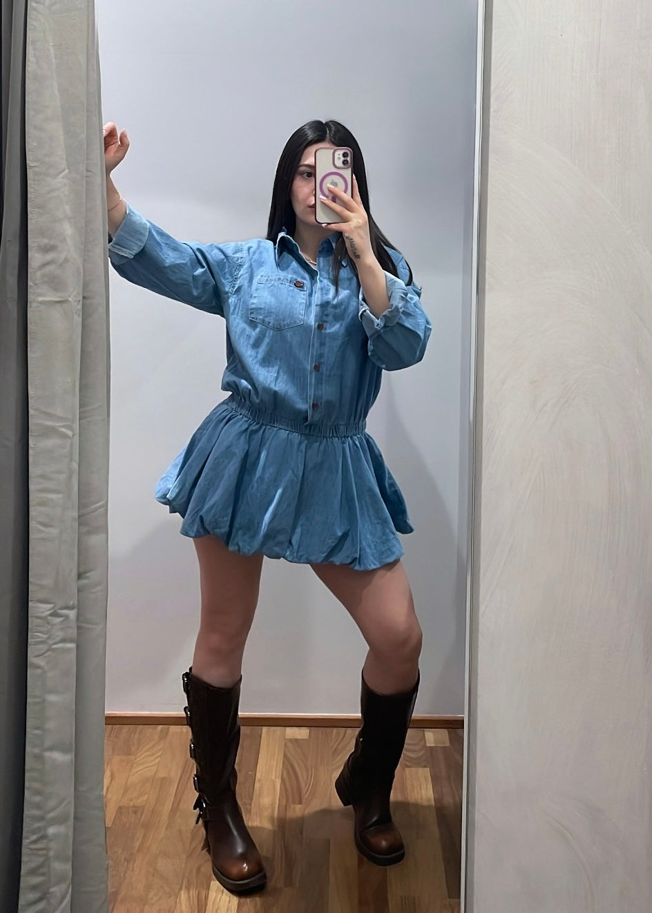 Abito Chambray Palloncino - SUSY MIX - MARYGIÒ