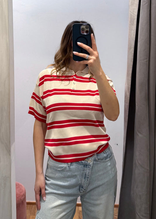 Polo Rigata Panna - SUSY MIX