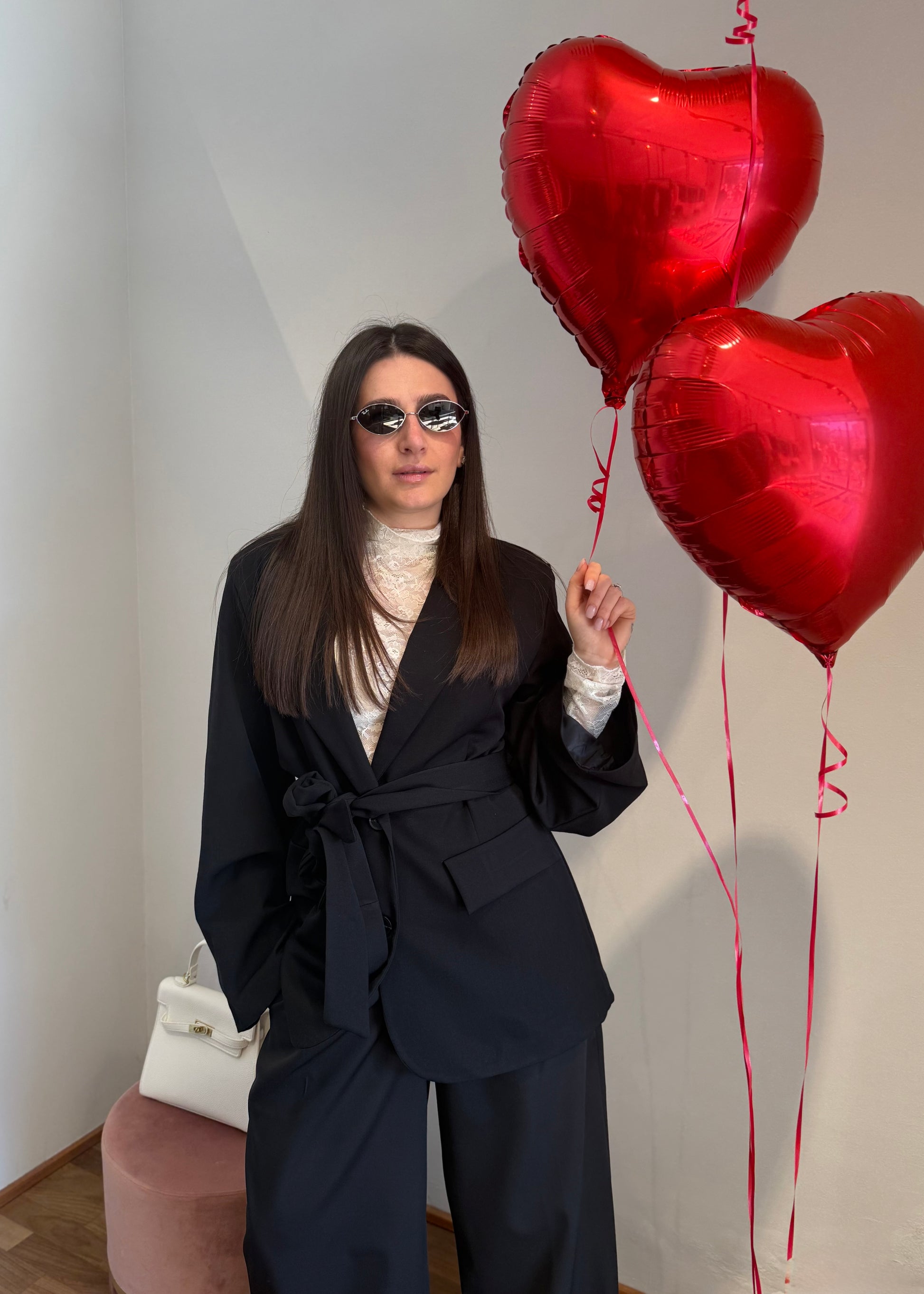 Blazer Kimono Nero - MARYGIÒ