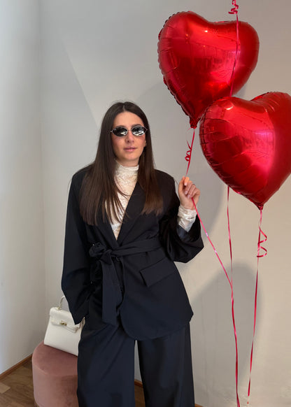 Blazer Kimono Nero - MARYGIÒ