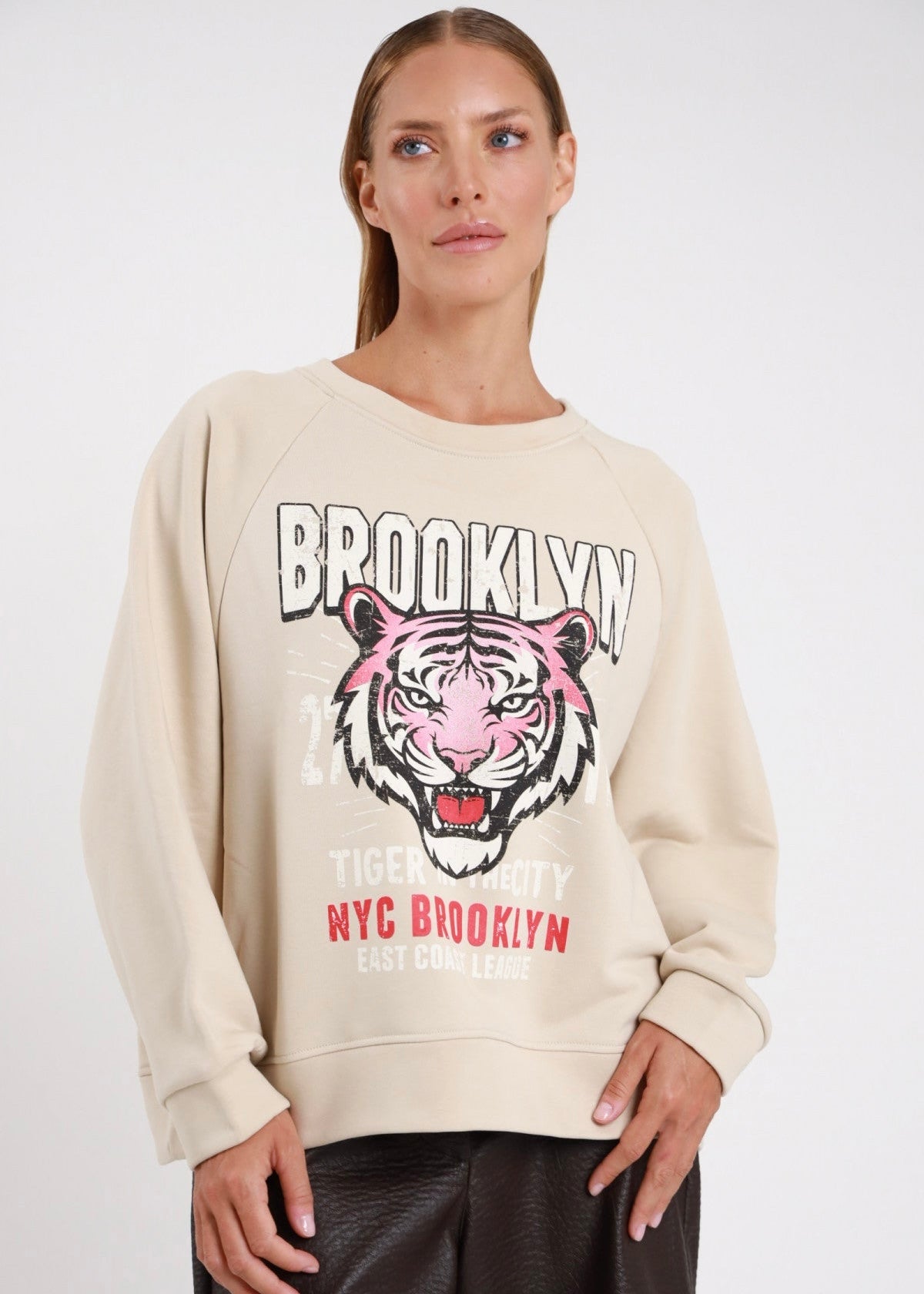 Felpa BROOKLYN TIGER | più colori - Susy Mix