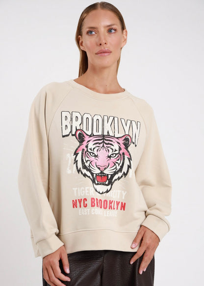 Felpa BROOKLYN TIGER | più colori - Susy Mix