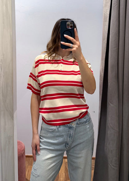 Polo Rigata Panna - SUSY MIX