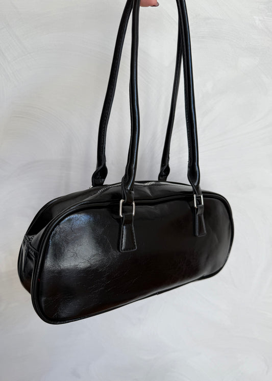 Borsa Baguette Nera