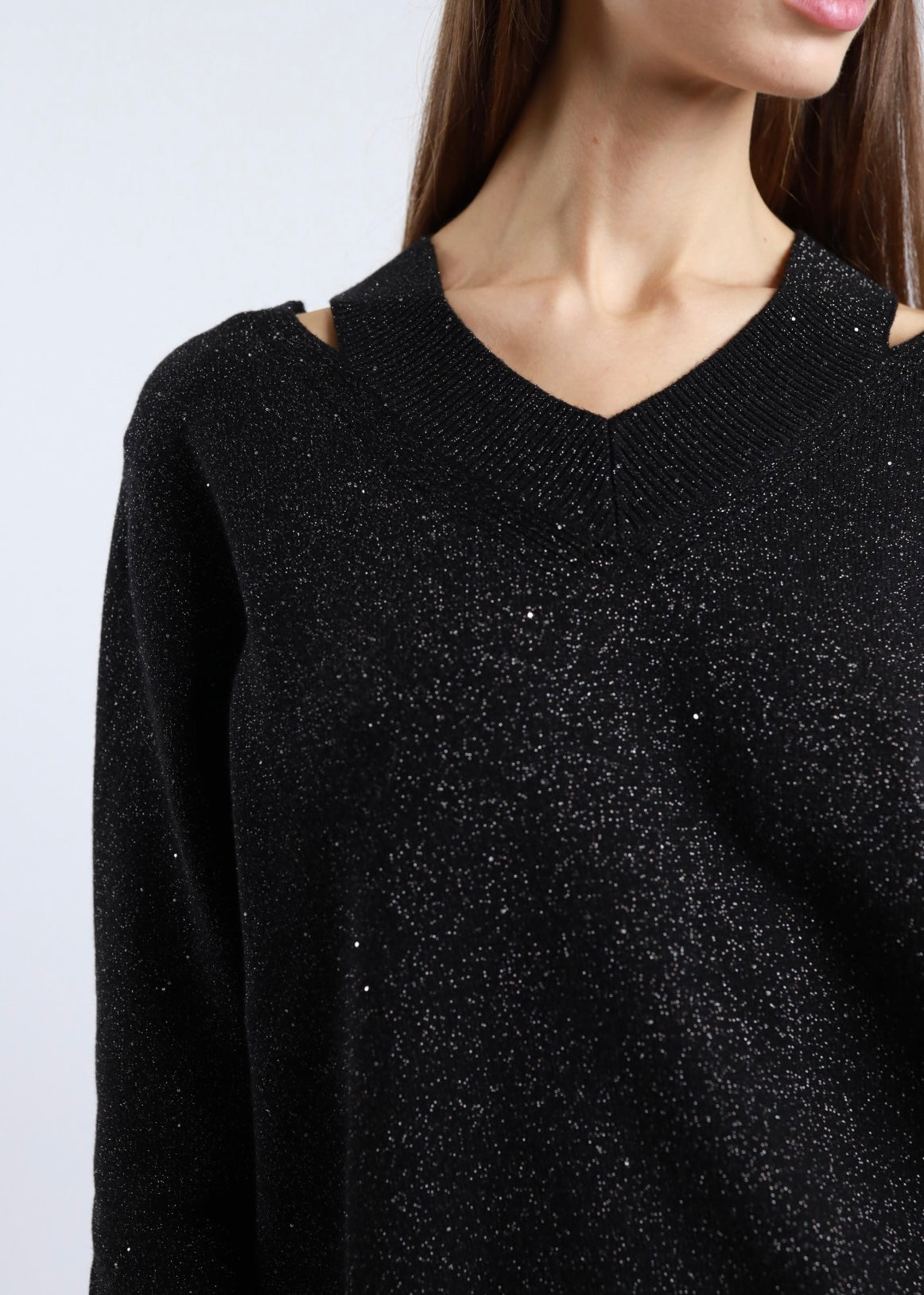 Maglia Cut Out Lurex | più colori - SUSY MIX