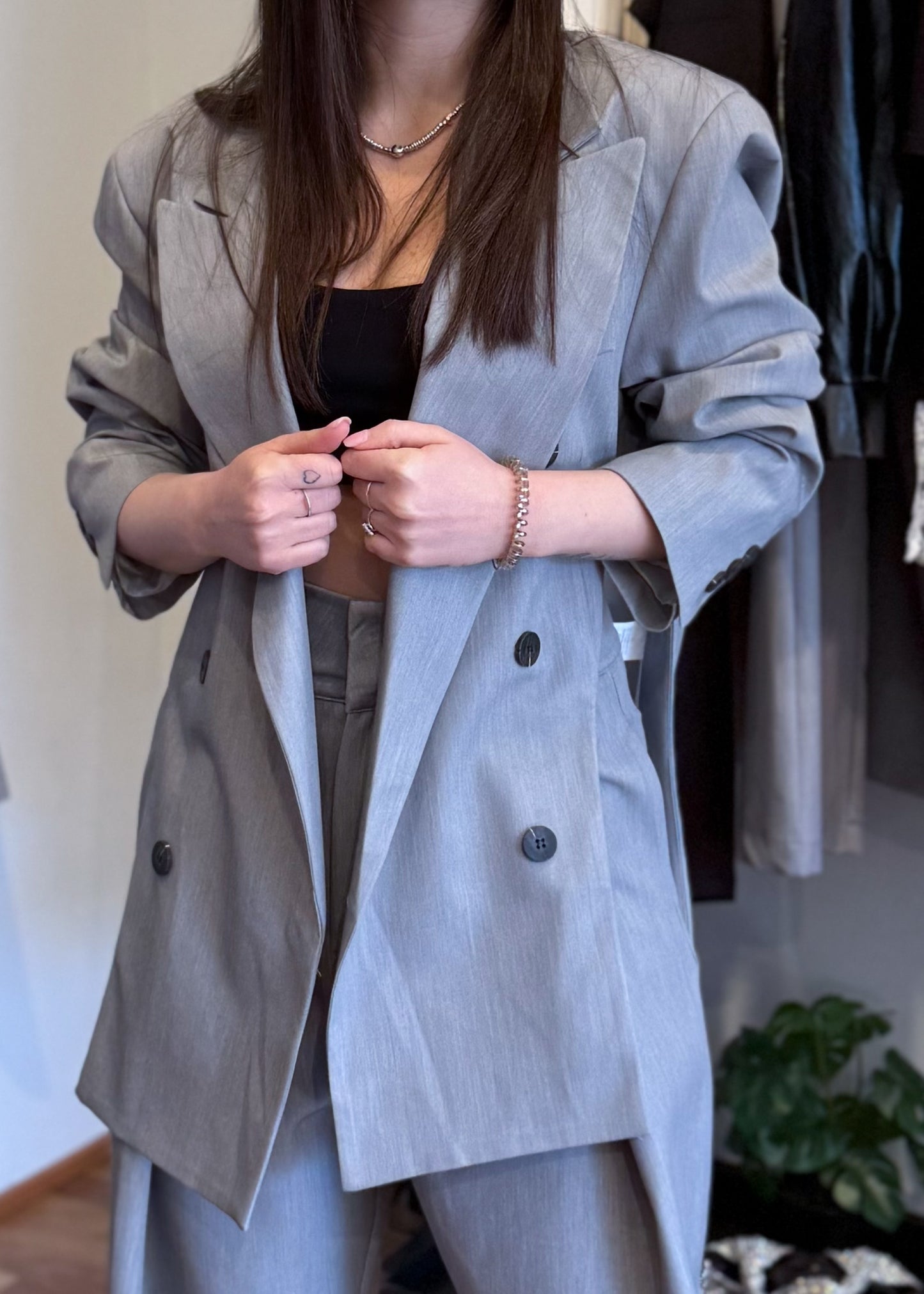Blazer Grigio - LUMINA - MARYGIÒ