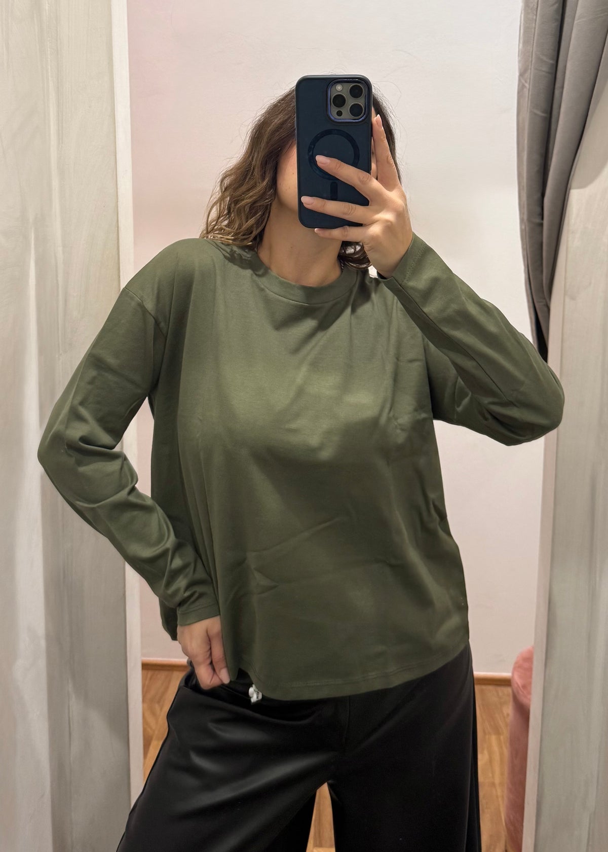 T-shirt manica lunga basic - Susy Mix