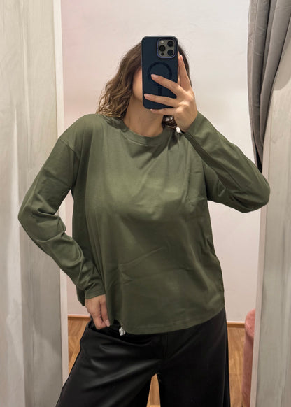 T-shirt manica lunga basic - Susy Mix