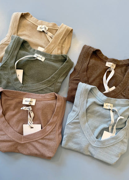 Canotta Costine Lurex | più colori - SUSY MIX - MARYGIÒ