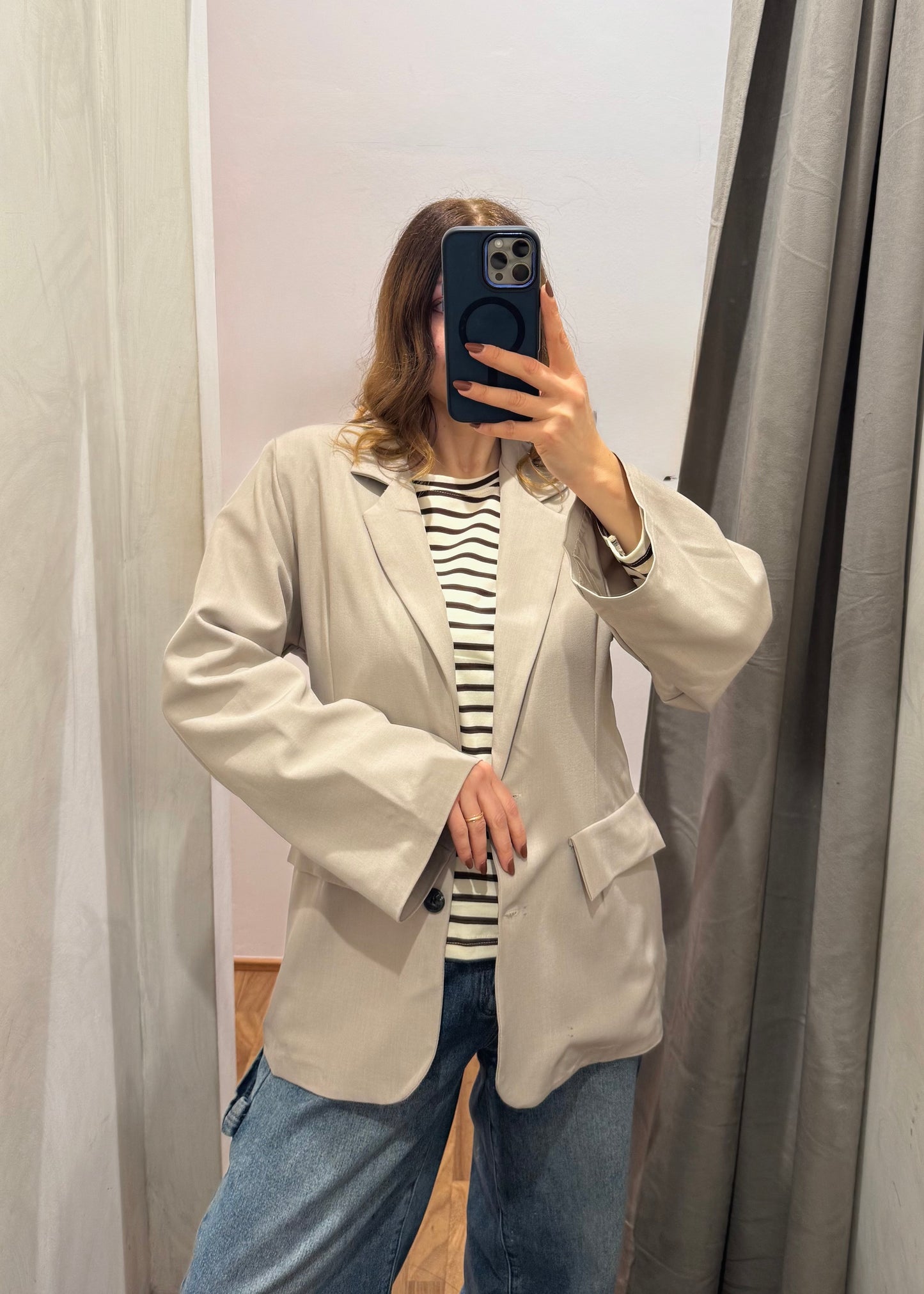 Blazer Kimono Fango