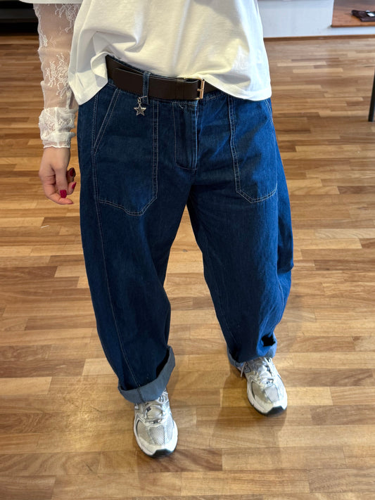 Jeans Balloon Stone Wash - SUSY MIX - MARYGIÒ