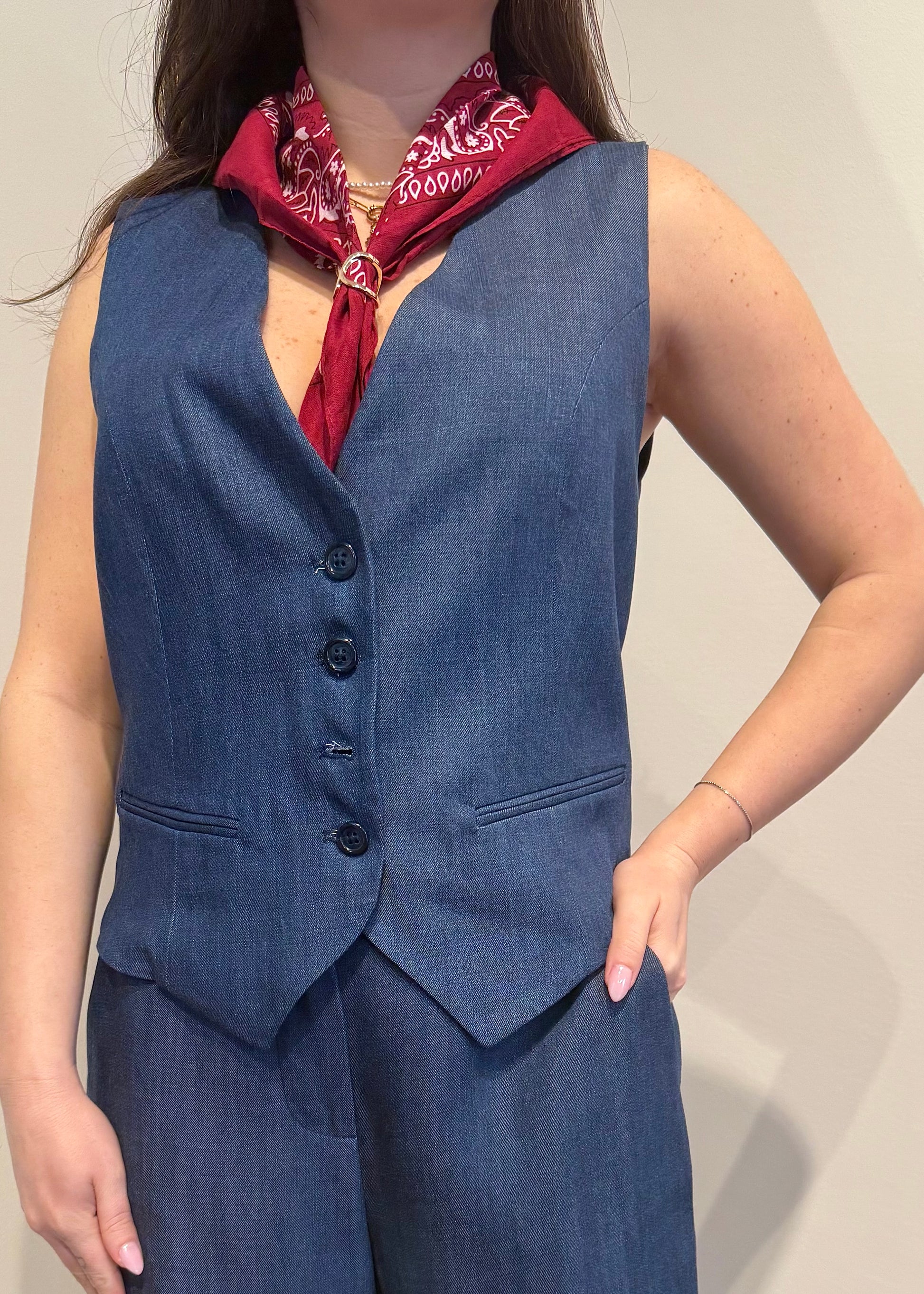 COMPLETO GILET E PANTALONE - SUSY MIX - MARYGIÒ