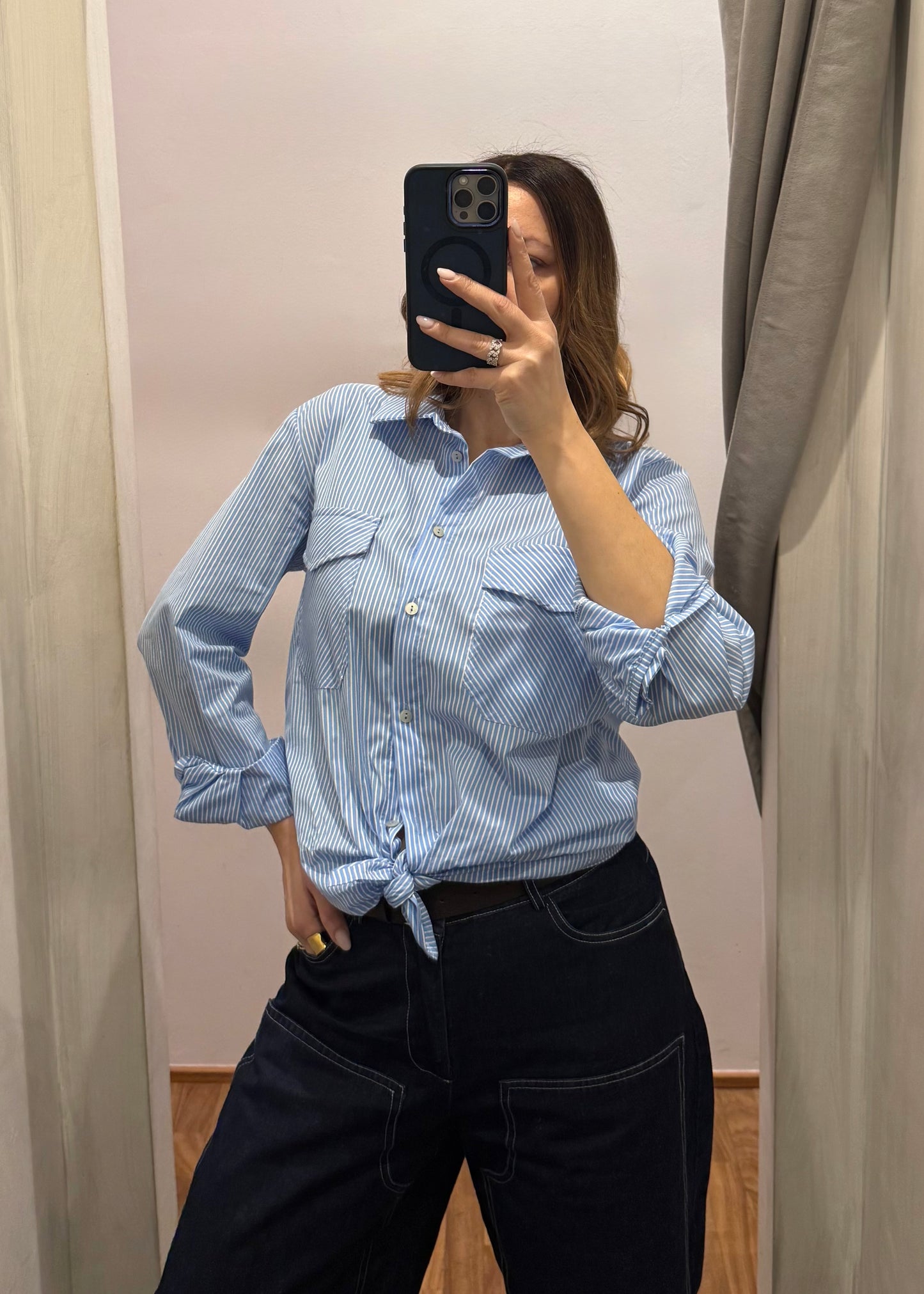 Camicia a Righe con Nodo - SUSY MIX