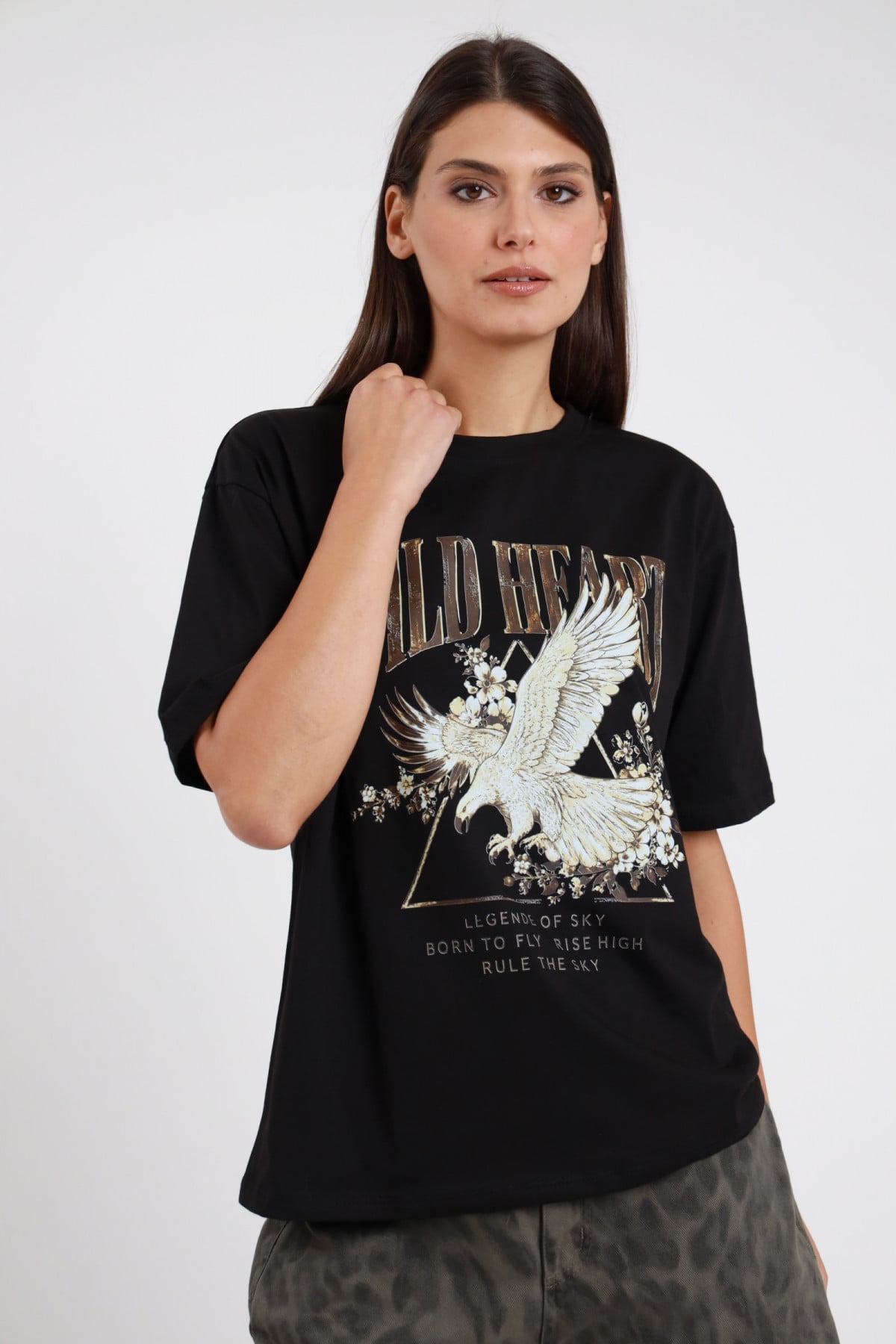 T-shirt WILD HEART | più colori - Susy Mix