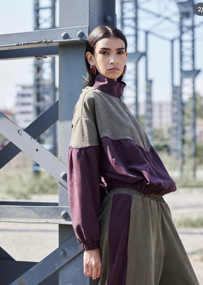 Coordinato Bicolor Verde Militare - SUSY MIX